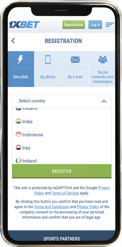 1xbet app android